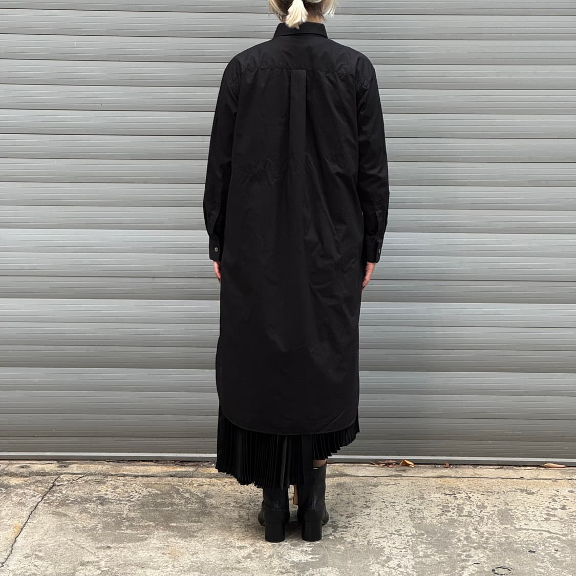 Ruffle Black Shirt  상품이미지8