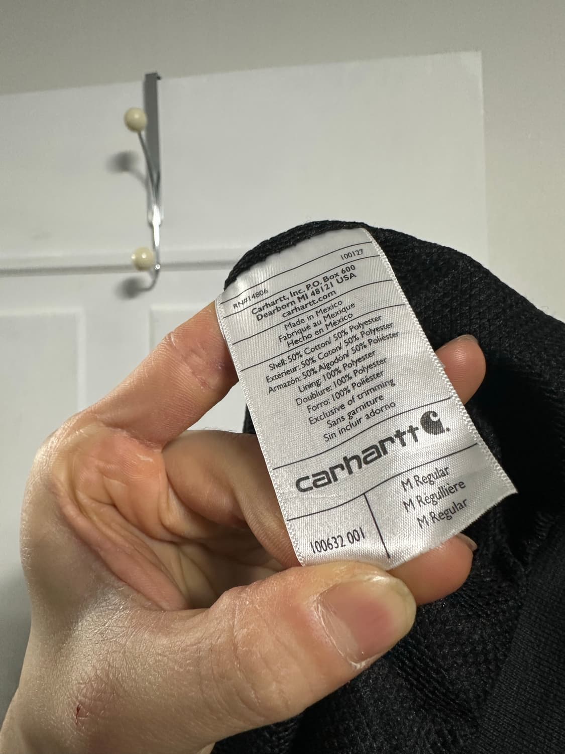 칼하트 써멀 후드집업 상품이미지4