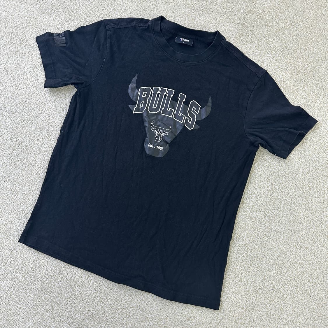 L NBA 블랙 불스 반팔티 0320D 상품이미지1