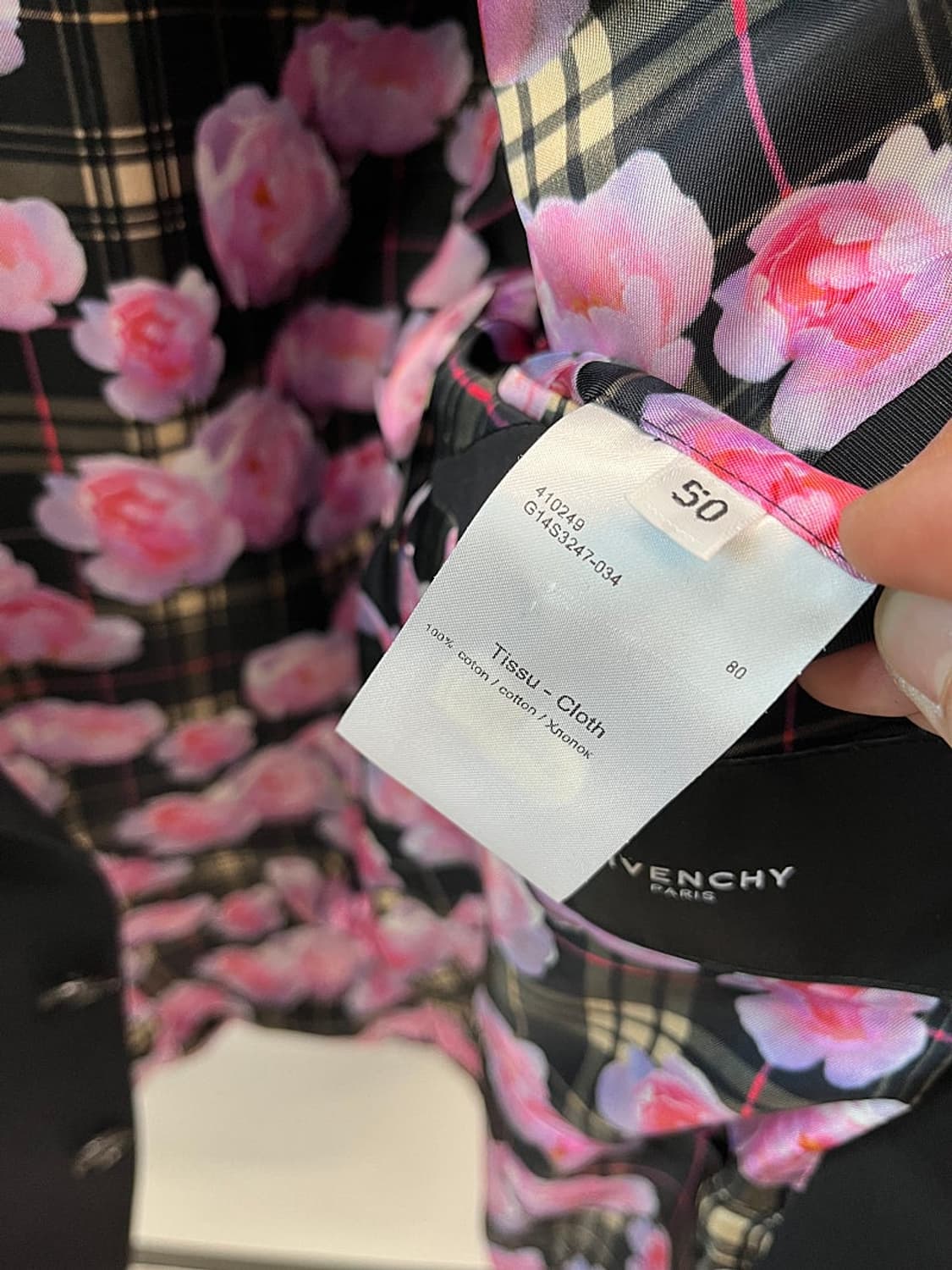 95) 지방시 블랙 치노자켓  상품이미지6