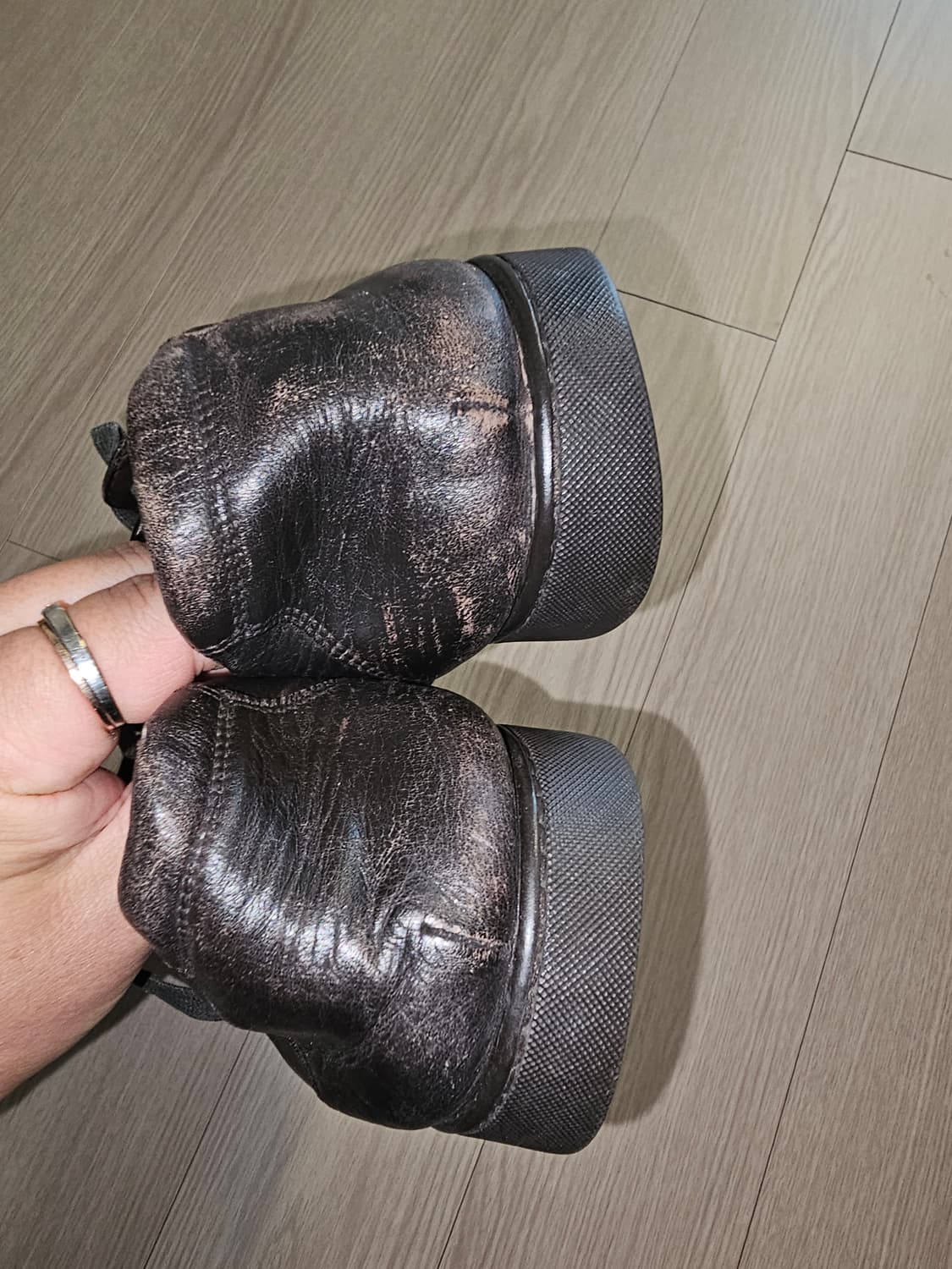 발리 Bally stam 브라운가죽 스니커즈 상품이미지2
