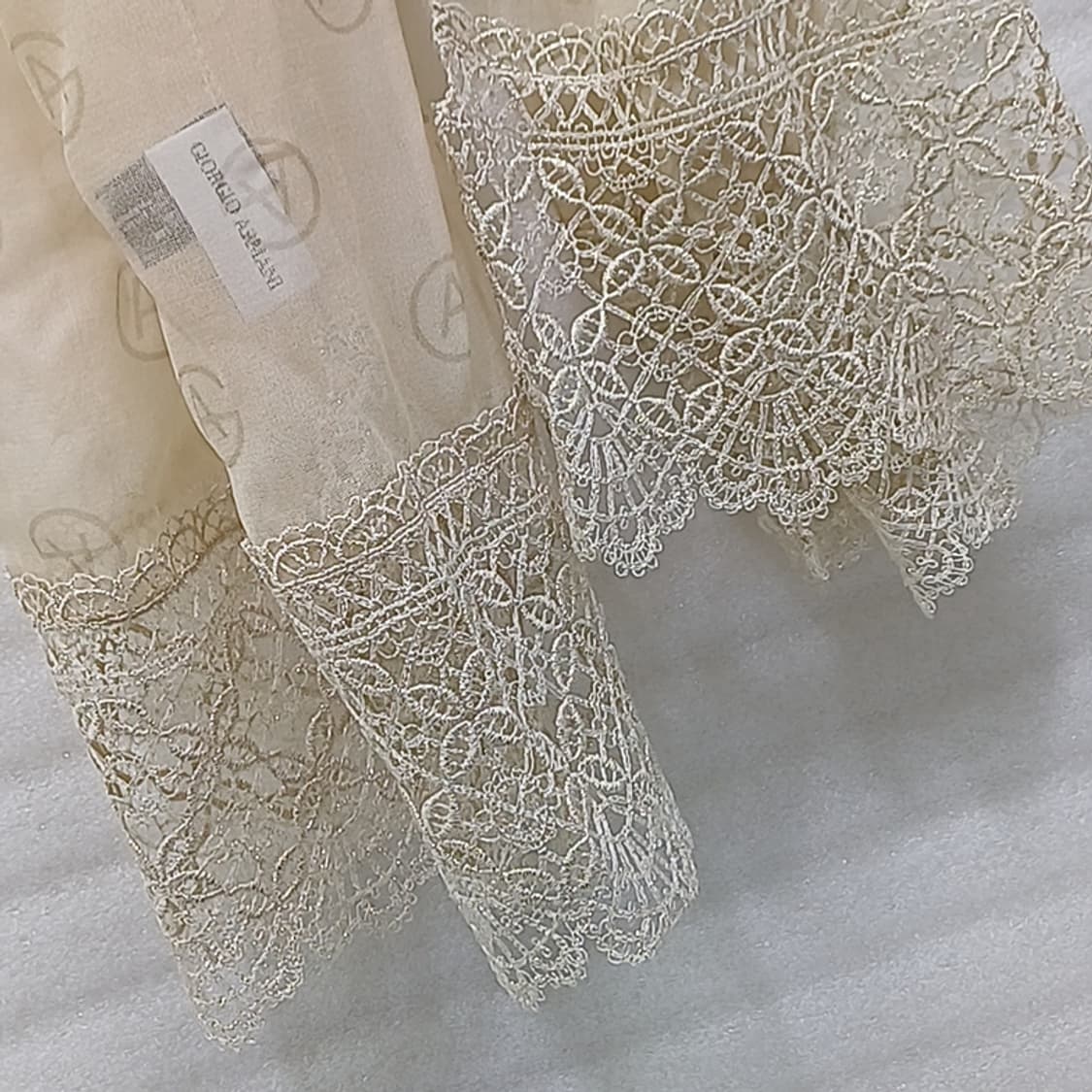 이태리정품 조르지오 아르마니 실크 머플러 스카프 빅사이즈 사랑봉봉 상품이미지5