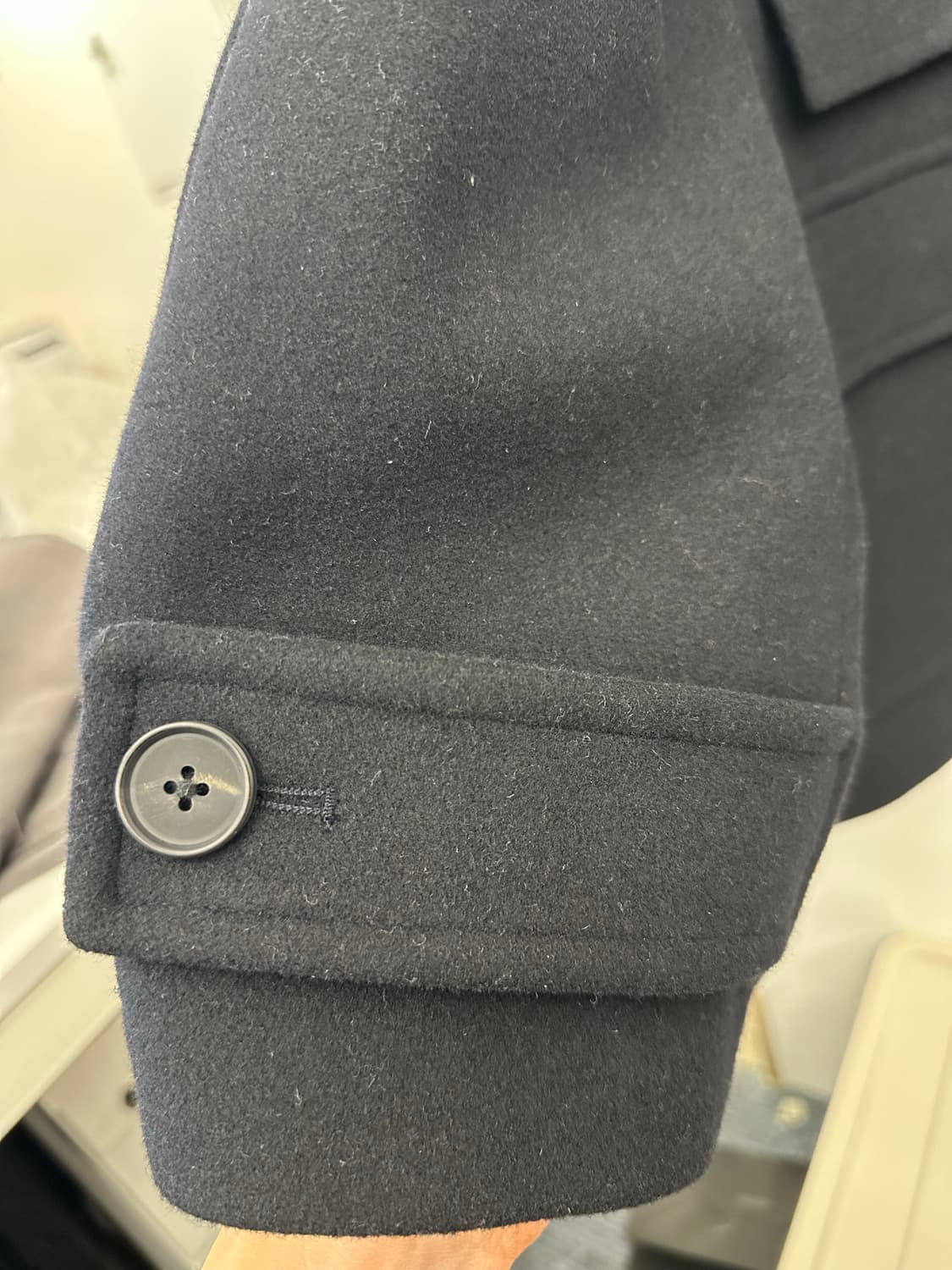 무탠다드 오버사이즈 하프 코트 상품이미지5