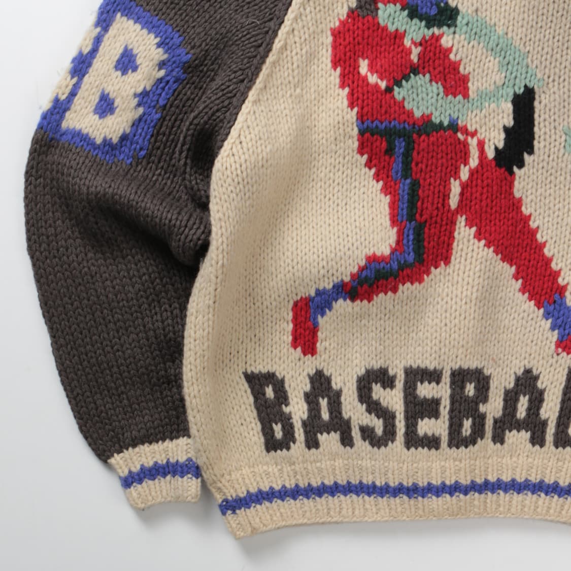 vintage baseball 헤비울 코위찬 스웨터   상품이미지8
