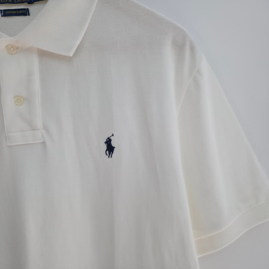[L] 폴로 랄프로렌 화이트 카라티 상품이미지4