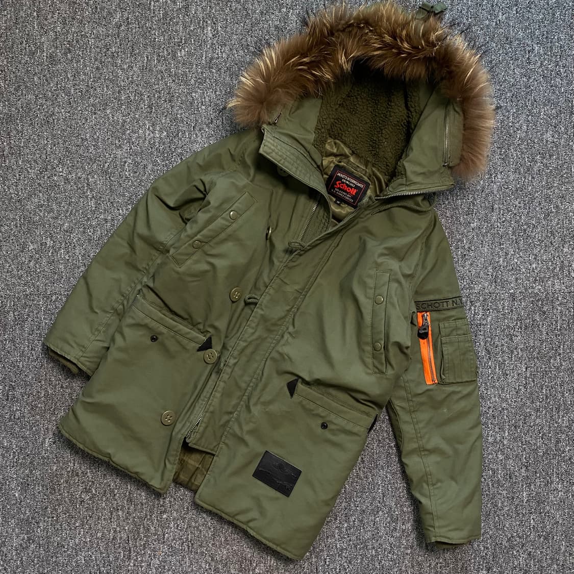 🌊Schott N-3B Parka 상품이미지1