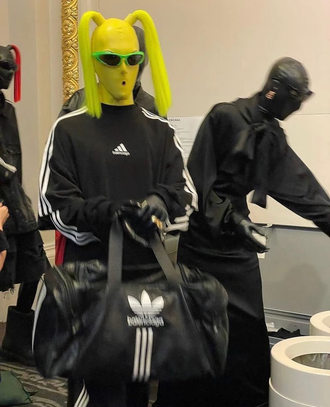 [S]발렌시아가×아디다스 배기 스웻팬츠 상품이미지3