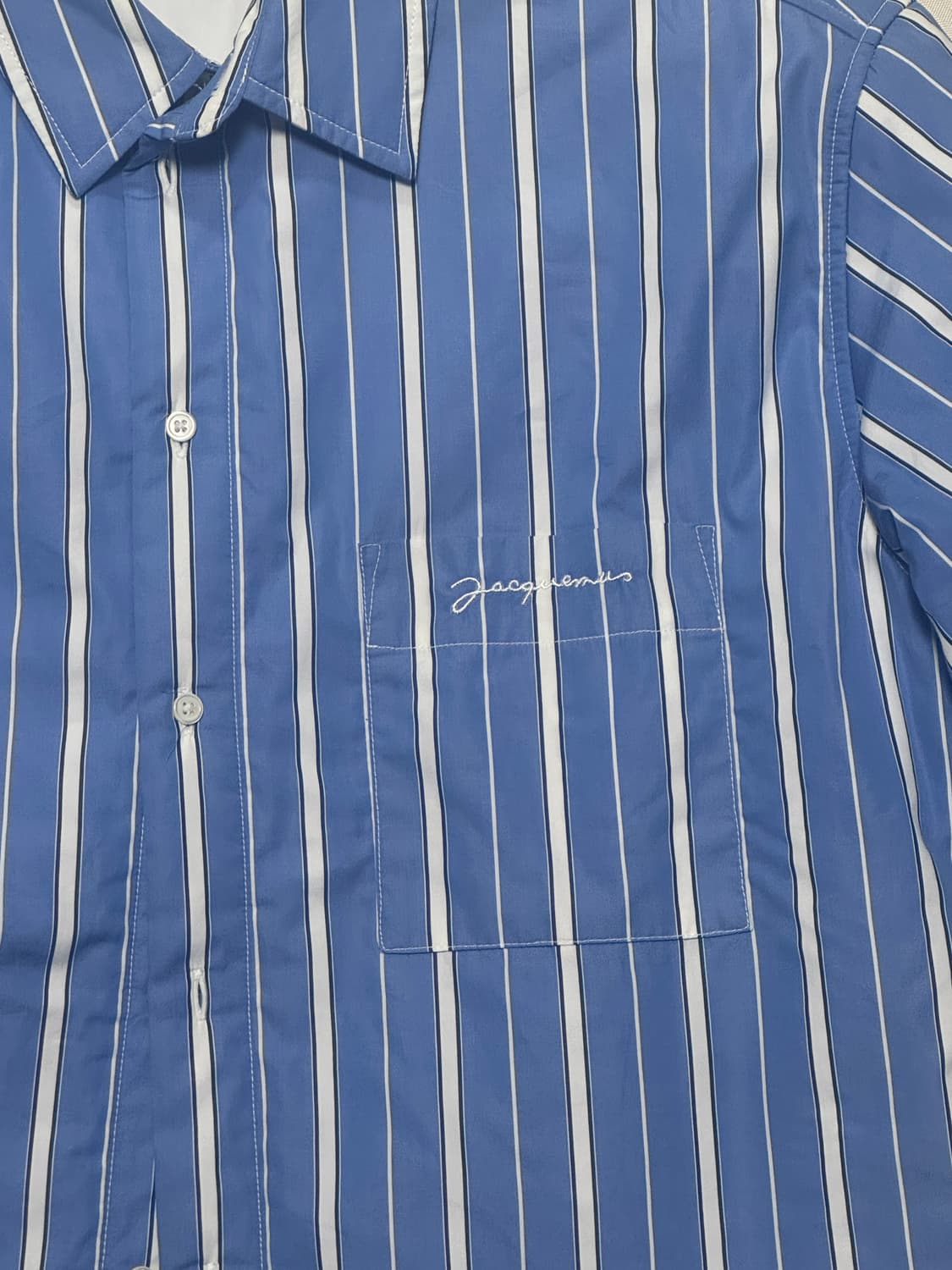 자크뮈스 라 슈미즈 불랑제 퍼프 오버셔츠 상품이미지4