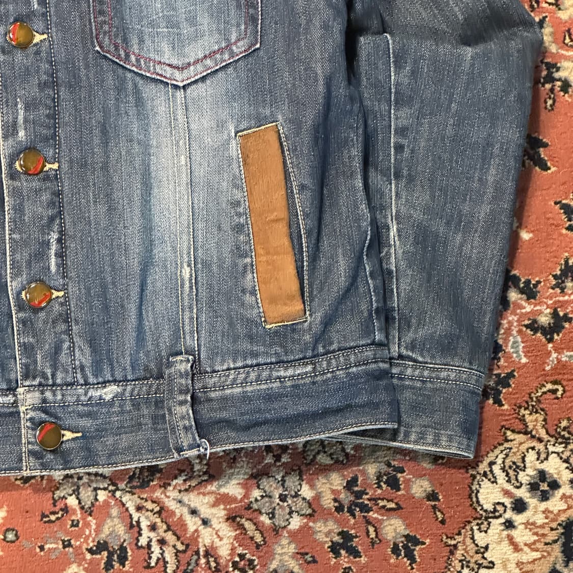 리바이스 엔지니어드 웨스턴 쉐르파 데님 자켓 (M) 상품이미지6