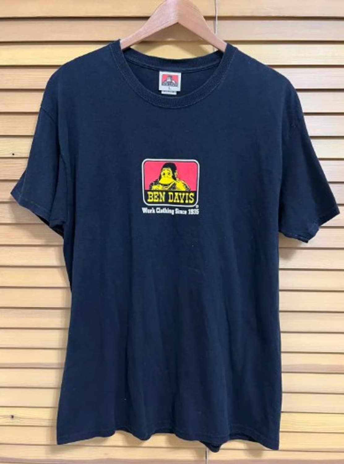 벤데이비스 남성 네이비 라운드반팔티셔츠 L 상품이미지2