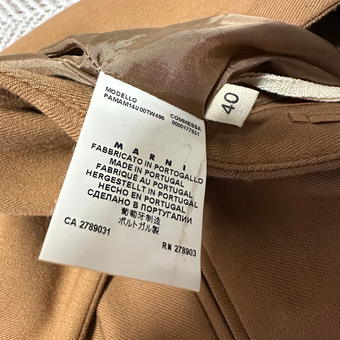 MARNI women slacks 상품이미지4