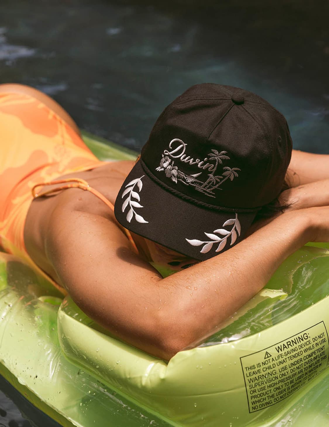 DUVIN 여행 휴양지 컨셉 스냅백 모자 상품이미지6