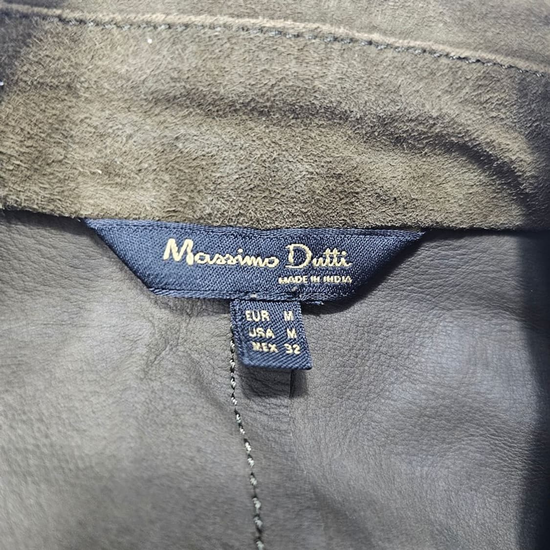 MASSIMO DUTTI 우먼스 스웨이드 자켓 M 상품이미지5