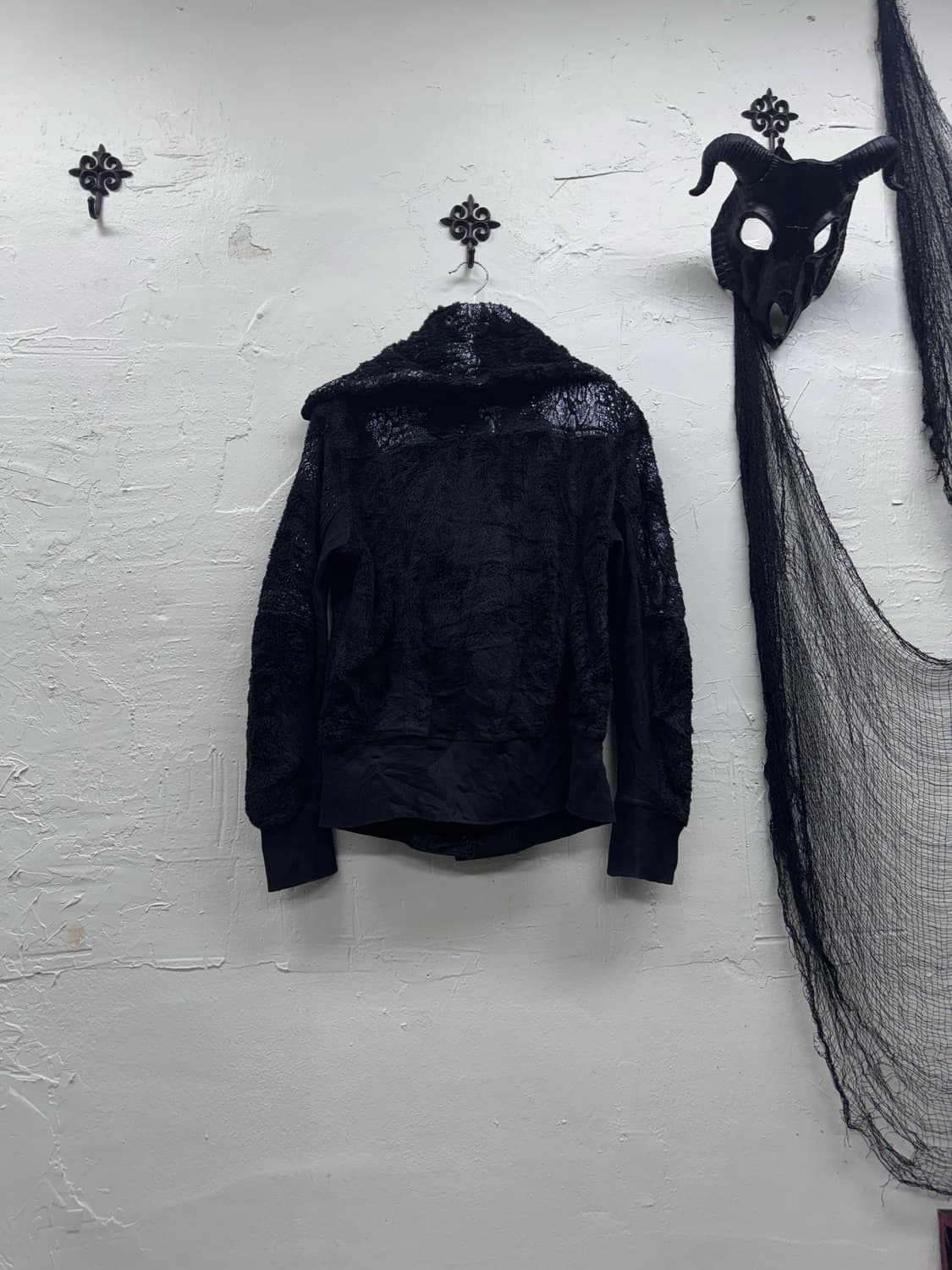 Naoto seven 00s archive asymmetry fur ja 상품이미지6