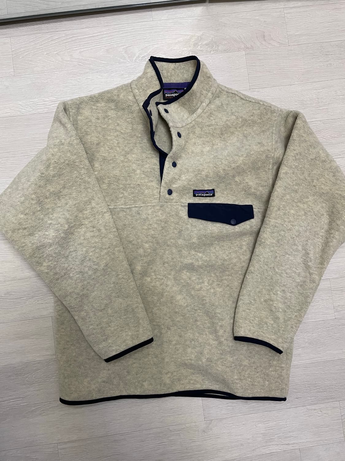 파타고니아 신칠라 풀오버 헤비웨이트 오트밀 맨즈 M사이즈 상품이미지1