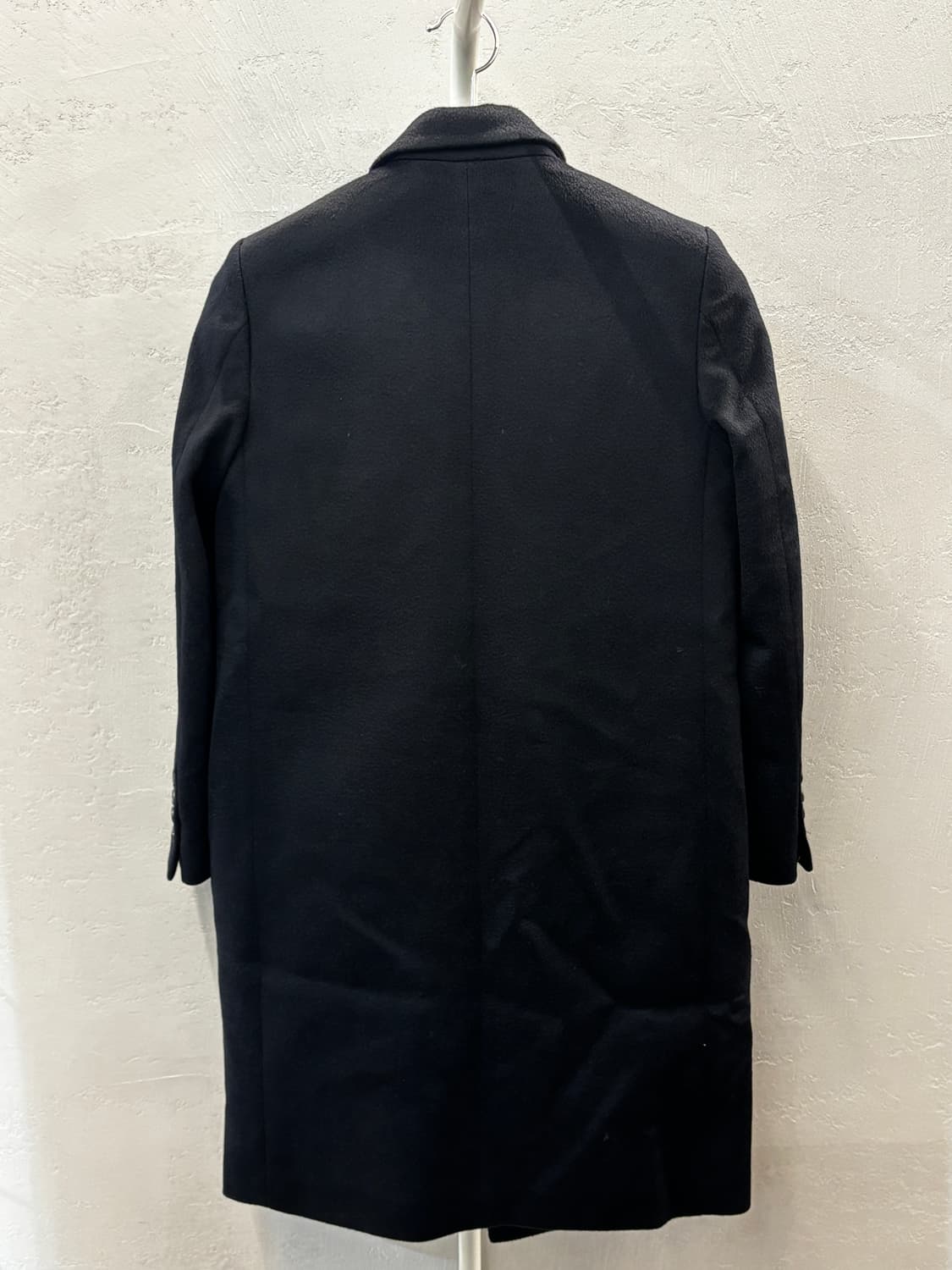 타임 캐시미어 블랙 코트 상품이미지9