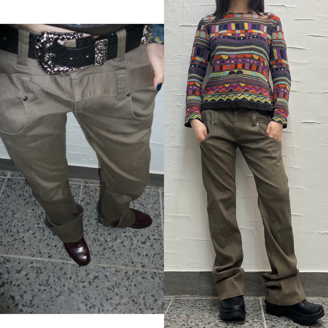 twin loop trousers 상품이미지1