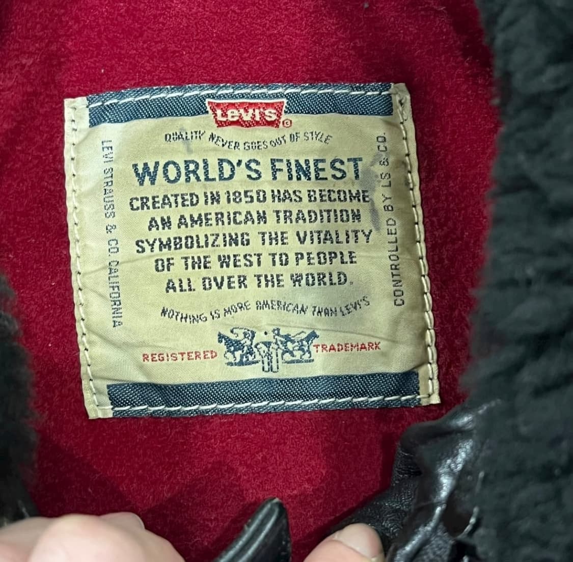 리바이스 A-2 레더자켓 상품이미지4