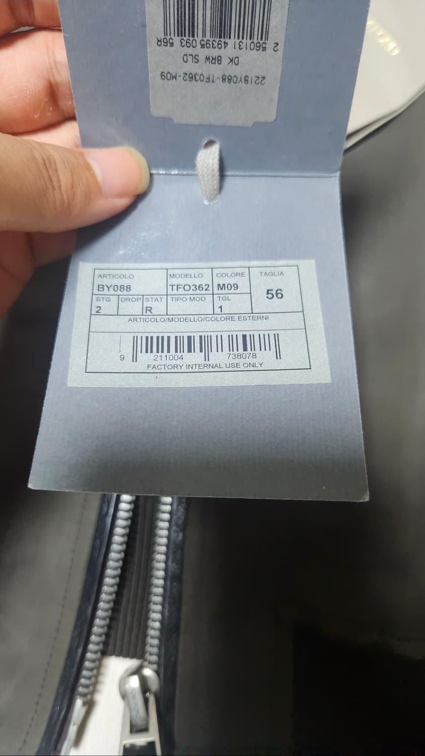 톰포드 실크 코튼 헤링턴 자켓 카키 56 상품이미지5