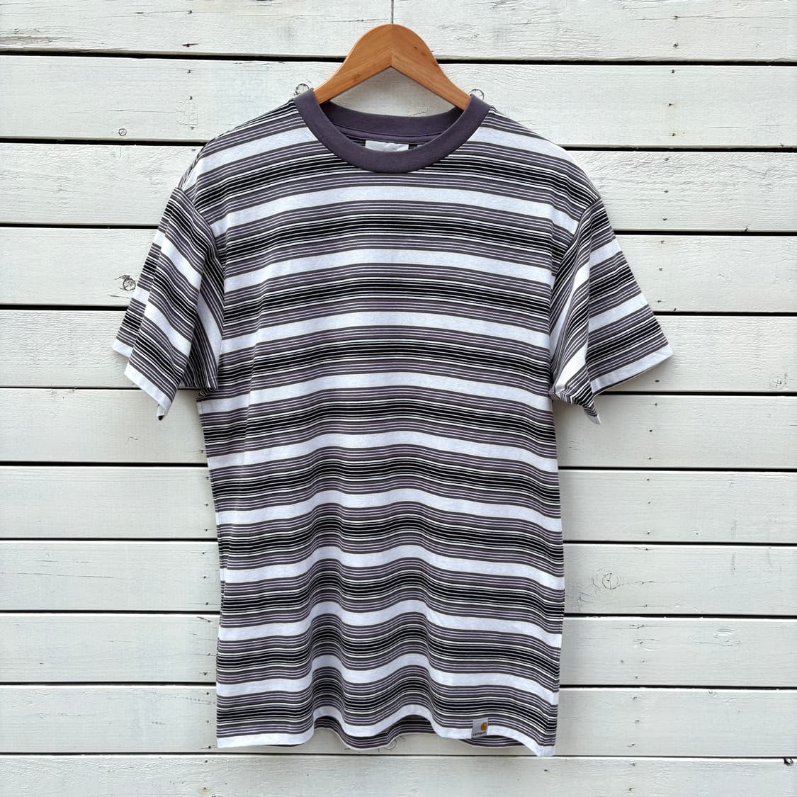 Carhartt 칼하트 스트라이프 반팔 티셔츠 상품이미지1