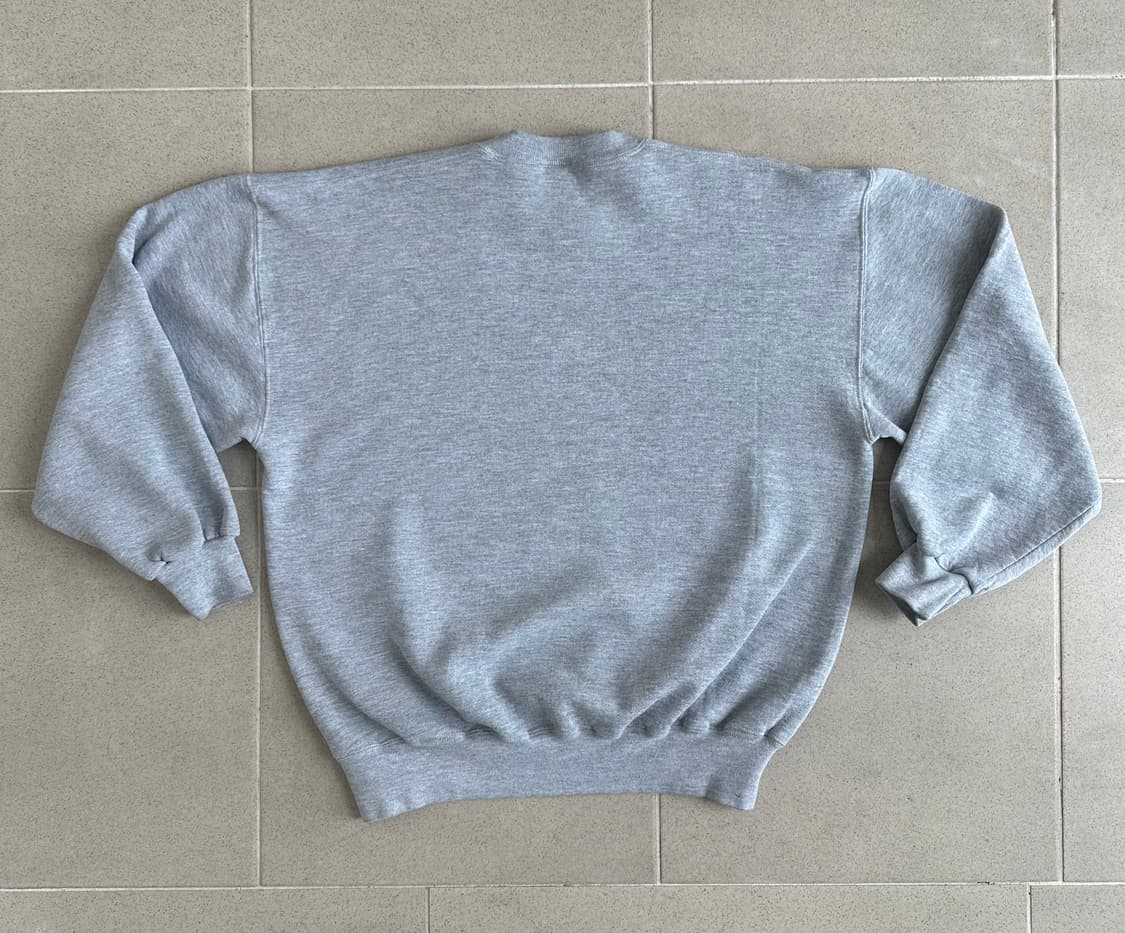 90s 빈티지 러셀 스웻셔츠 그레이 XL USA 상품이미지2