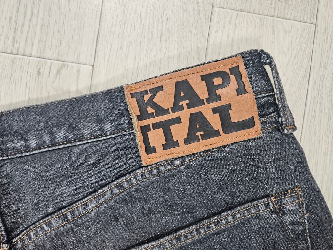 캐피탈 14온즈 몽키시스코 잼스톤 데님 팬츠 36 상품이미지3