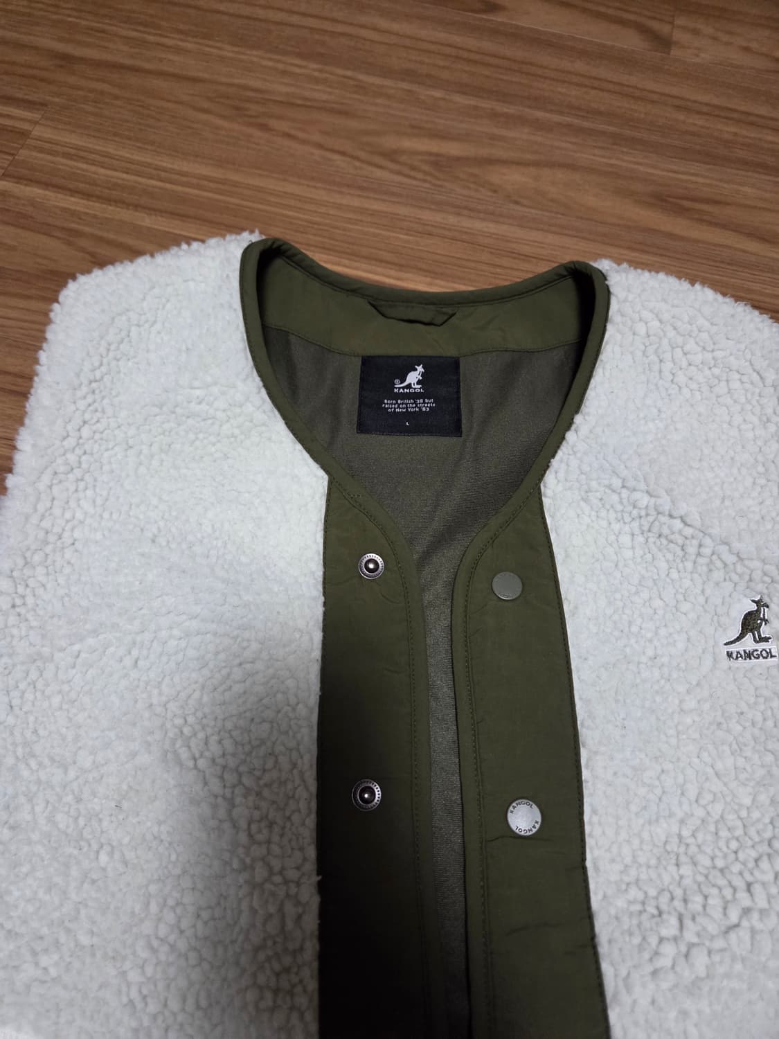 캉골 뽀글이 베스트 L  상품이미지4