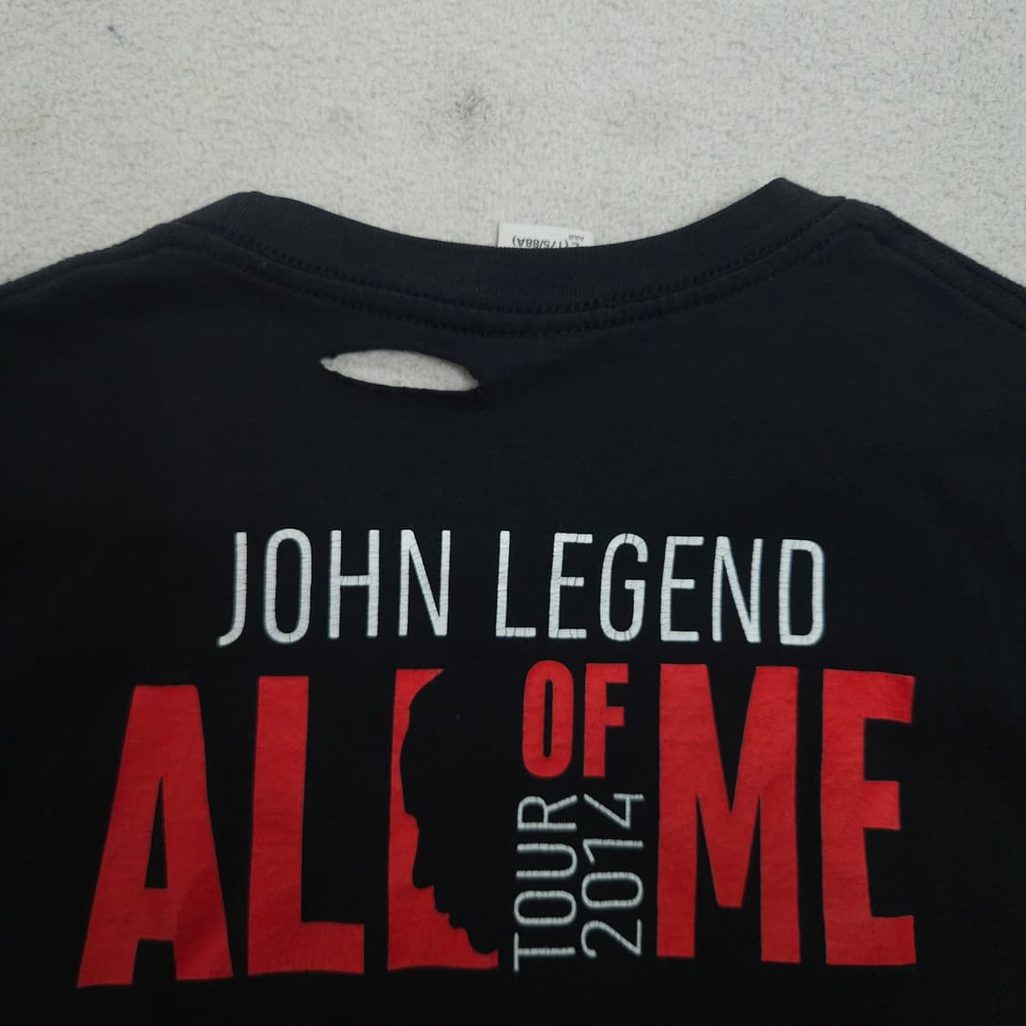 존 레전드 ALL OF ME TOUR 2014 티셔츠 L 상품이미지4
