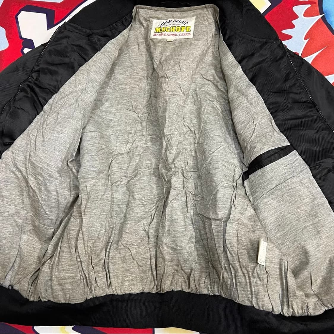  [Vintage] 메이드 인 재팬 자수 코튼 바시티 자켓  상품이미지2