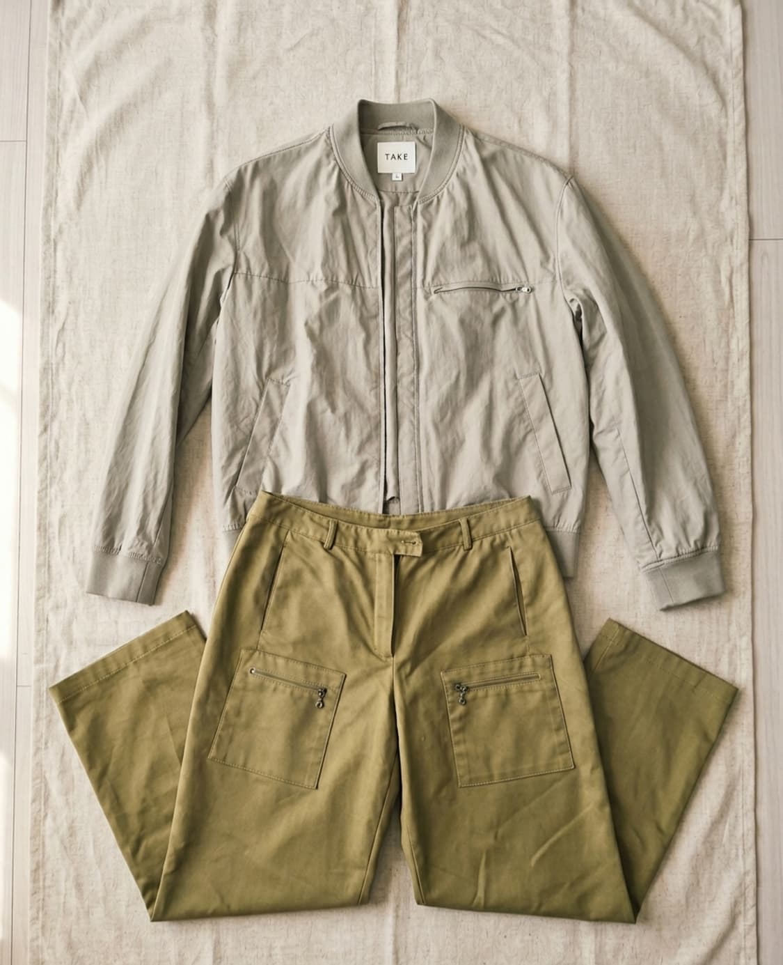 테이트(TATE) 블루종 점퍼 사이즈M 상품이미지1