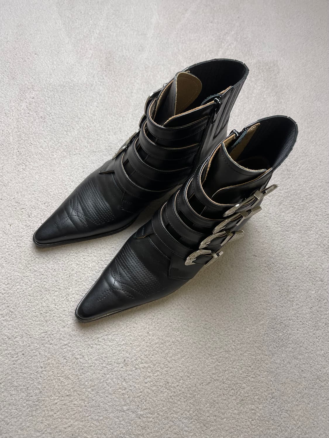 [37.5] 르슐리에 드 제롬리 버클 레더부츠 -230-235 상품이미지8