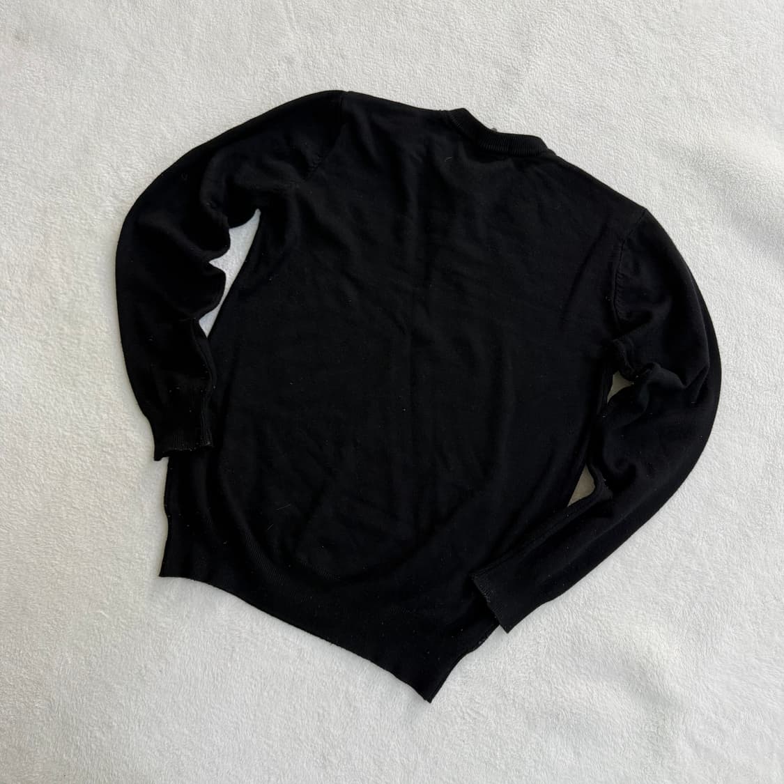 실측확인 고급 눈로고 니트 티셔츠 0324T 상품이미지2