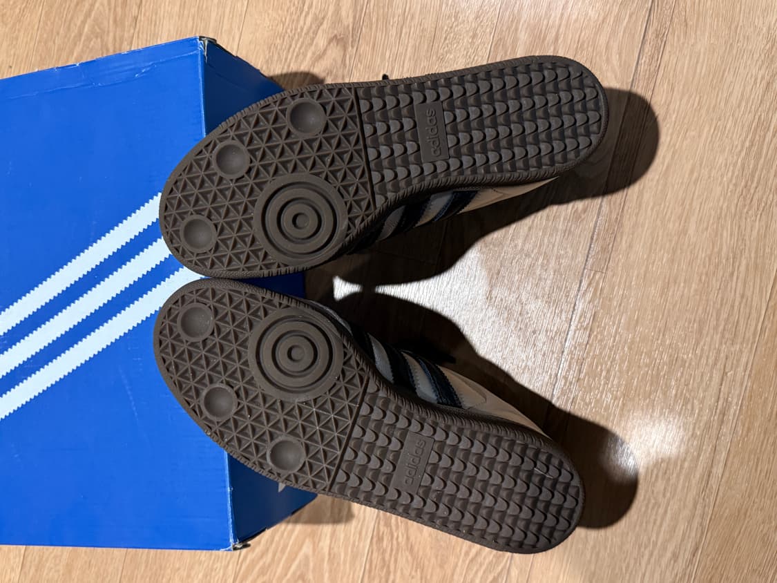 아디다스 삼바 OG 실버 메탈릭 코어 블랙 검 상품이미지6