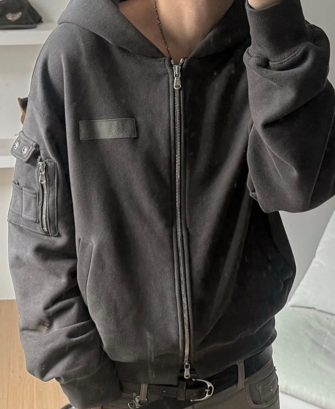 포그서비스 MA-1 hoodie ver.2 상품이미지1