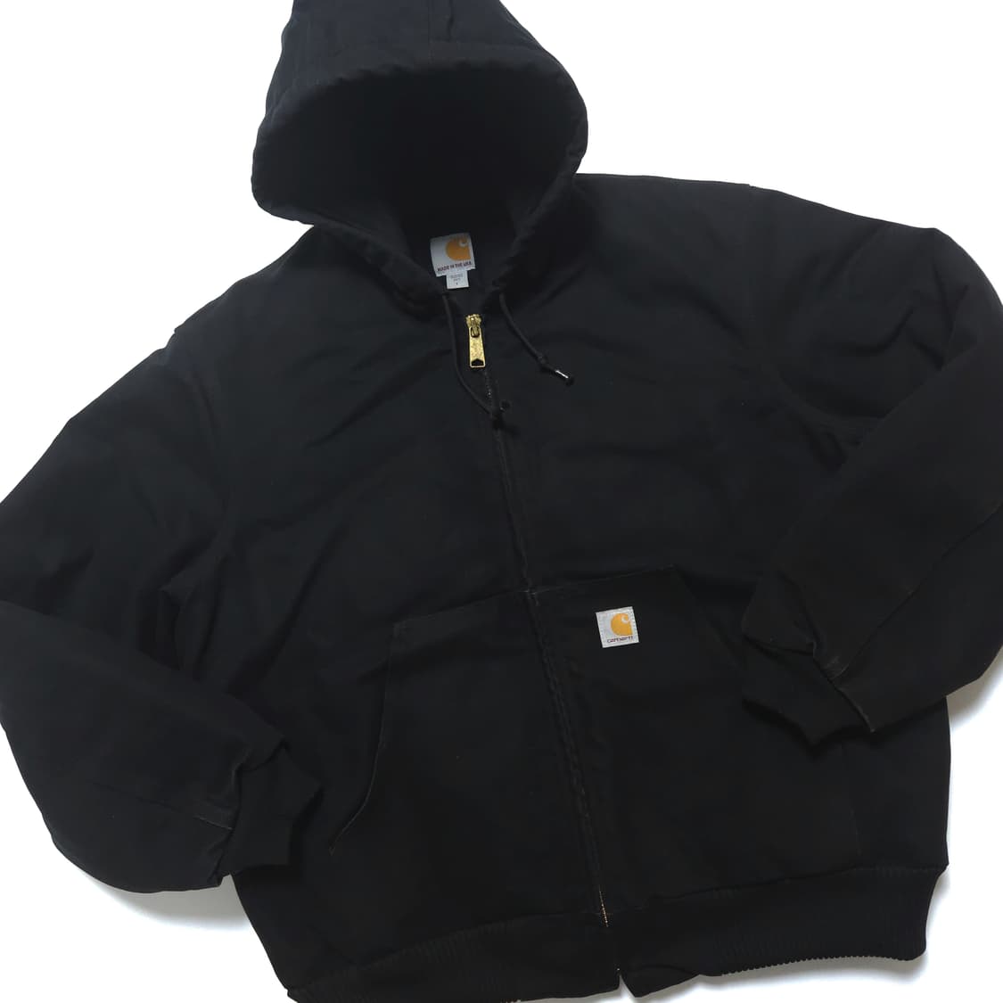 칼하트 OG USA J140 덕액티브 워크 자켓 블랙 상품이미지2