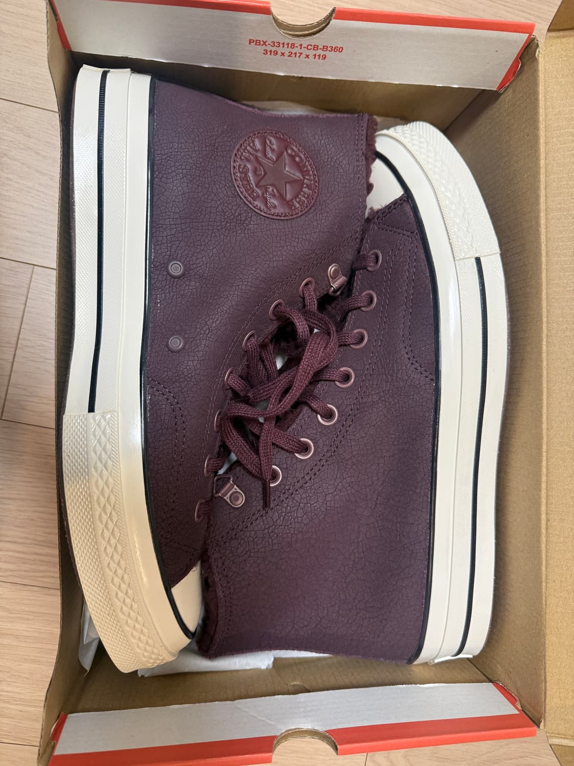 컨버스 척70 레더 하이 280 상품이미지1