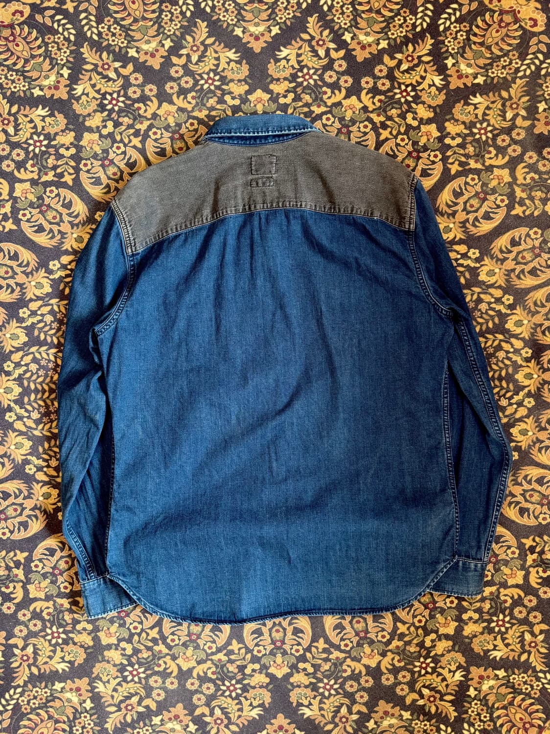 올드 갭 투톤 데님 웨스턴 셔츠 상품이미지6