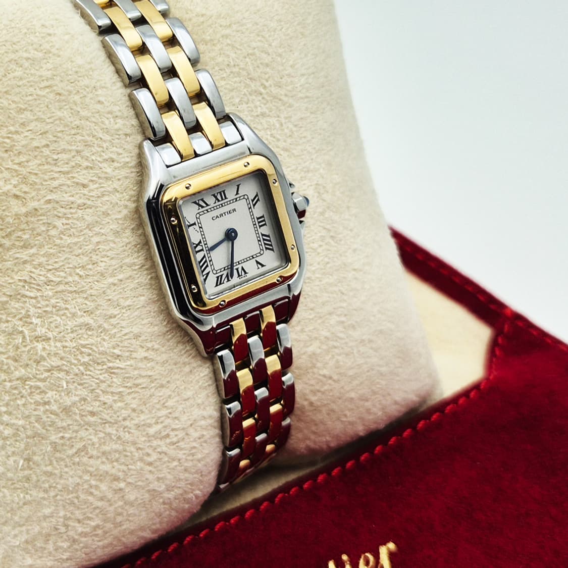 까르띠에 두줄 콤비 스몰사이즈 상품이미지3