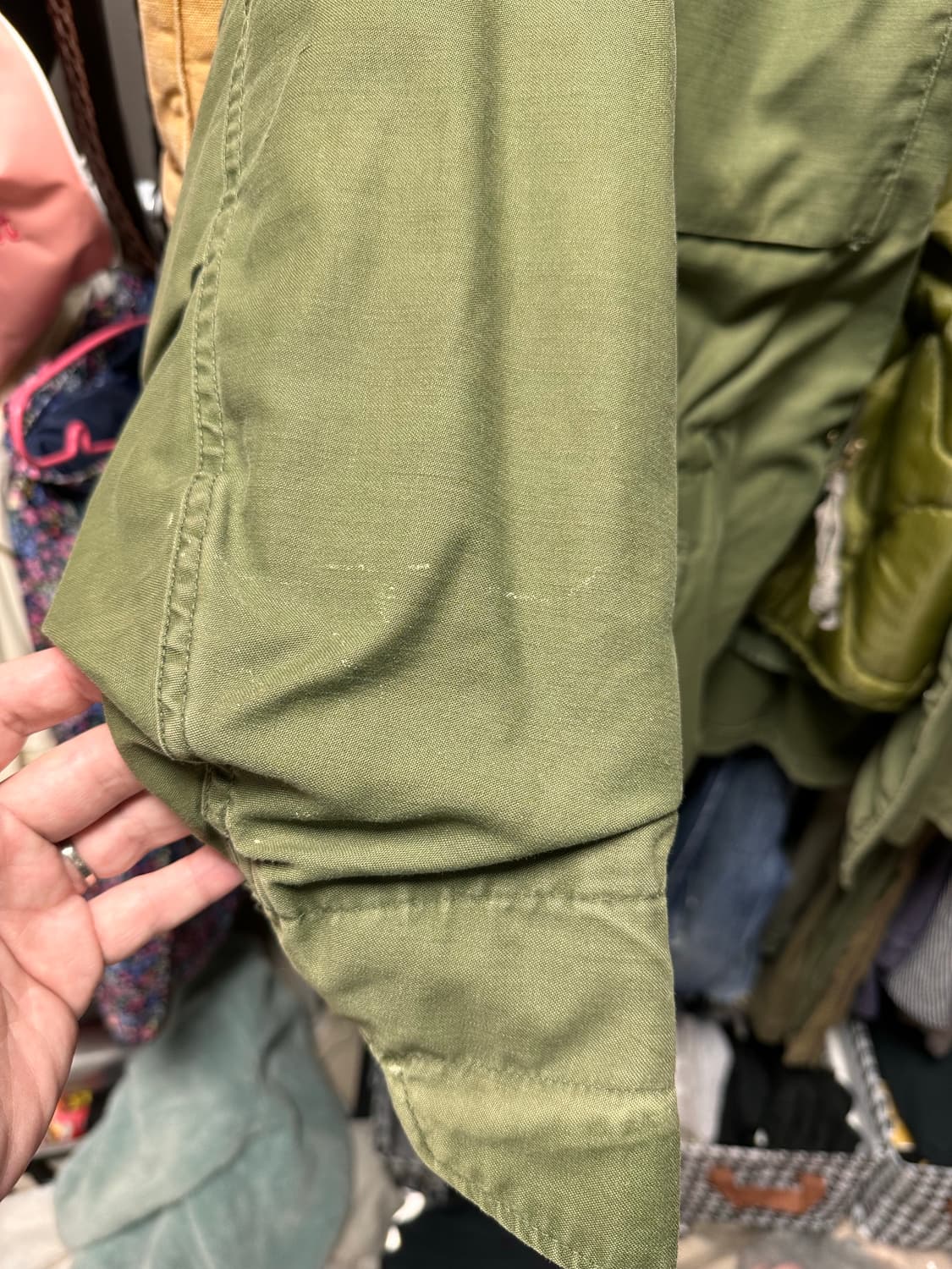 M65필드자켓 내피포함 스몰롱 사이즈 판매합니다 상품이미지7