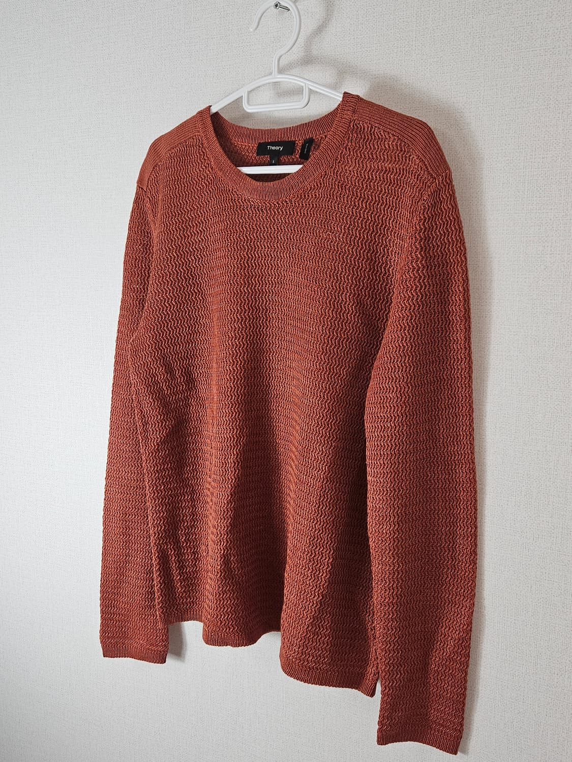 띠어리 옴므 마 린넨 니트 스웨터 S 100 (거의 새상품) 상품이미지2