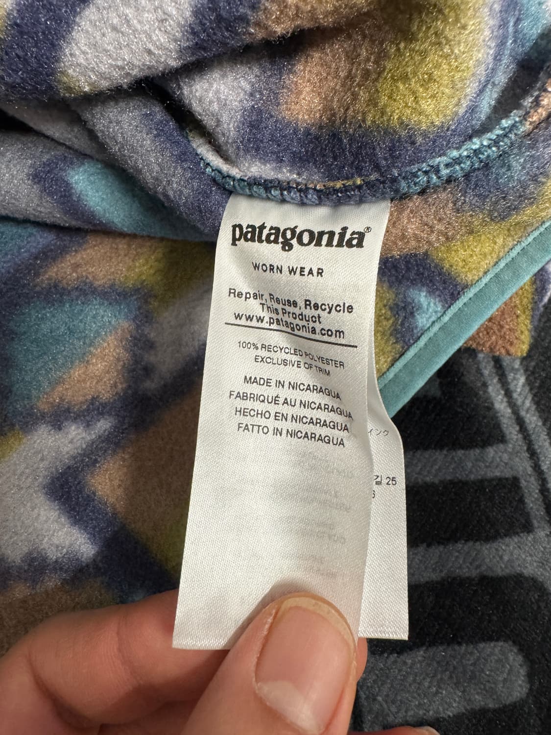 파타고니아 신칠라 스냅 티 풀 오버 시더 메사 지오메트릭 상품이미지6