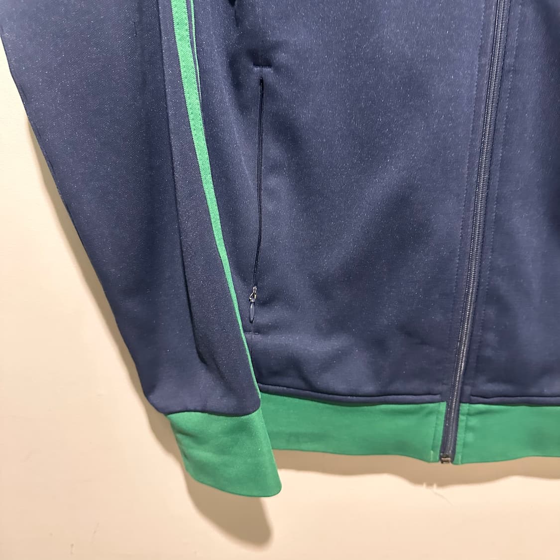 아디다스 네이비 그린 트랙탑 져지 상품이미지3