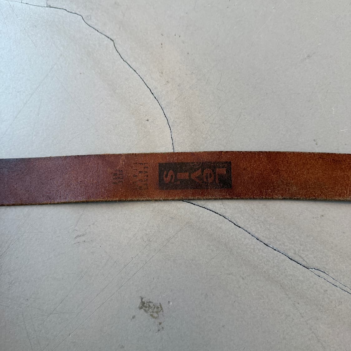 리바이스 버클 레더 벨트 상품이미지3