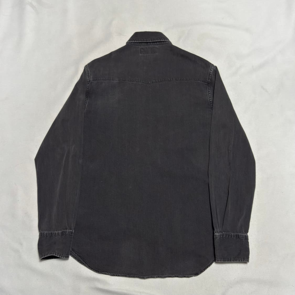 M 폴로랄프로렌 웨스턴 블랙 데님 셔츠 상품이미지3