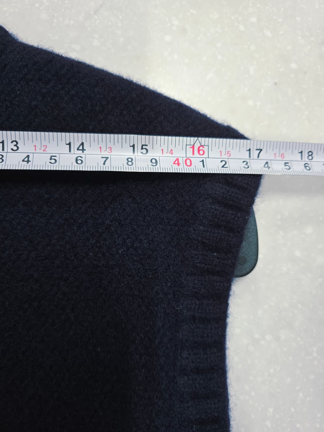 헤지스 네이비 니트 조끼 모100% 상품이미지8