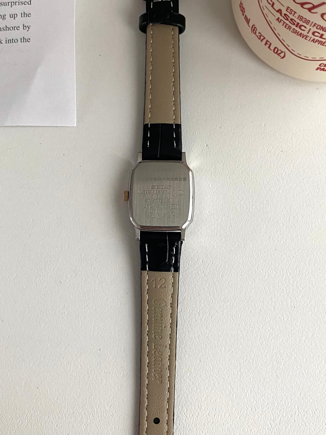 Seiko 세이코 스퀘어 쿼츠 레이디스 상품이미지4