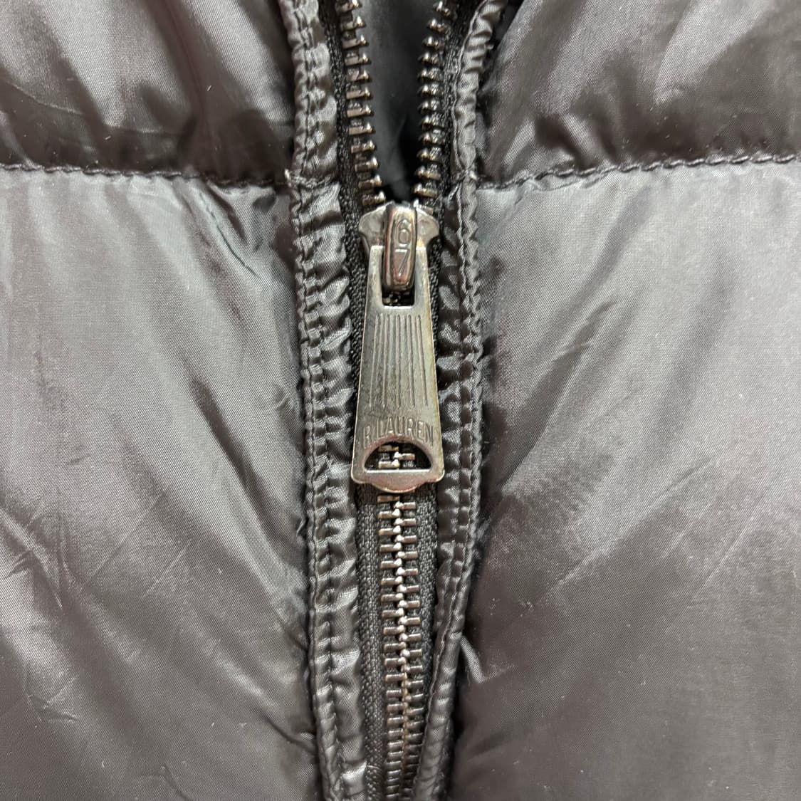 데님앤서플라이 랄프로렌 덕다운 패딩 조끼 레오파드 베스트  상품이미지5