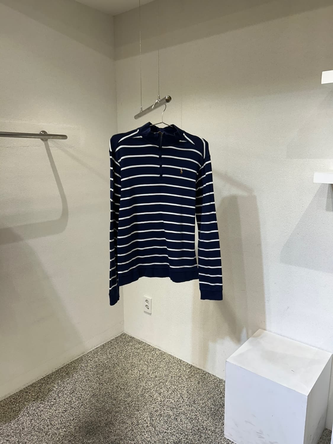 폴로랄프로렌 스트라이프 반집업 티 상품이미지1