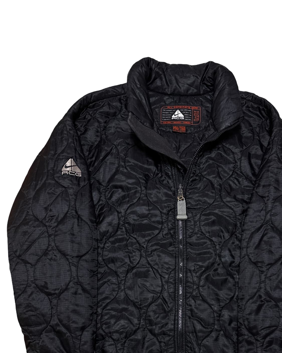 나이키 ACG 블랙 퀼팅 패딩 점퍼 상품이미지2
