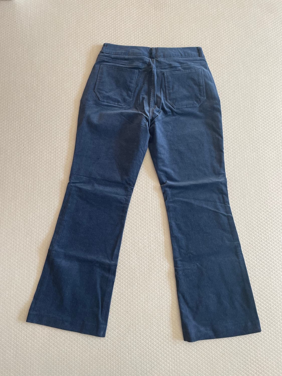 시야쥬 부츠컷 코듀로이 팬츠_Blue 상품이미지4